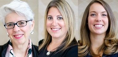 2024 Super Lawyers Kathleen Vetrano and Sarinia Feinman, and 2021 Super Lawyers Rising Star Lindsay Childs | Vetrano | Vetrano & Feinman